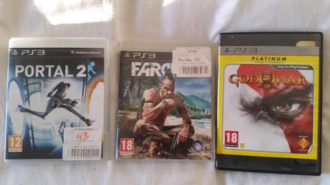 3 x Playstation3 GAMES FOR SALE - EXCELLENT CONDITION