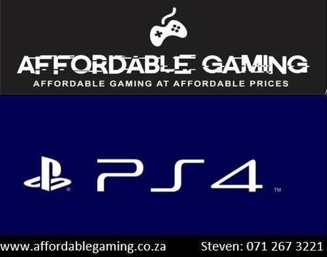 PS4 Games for Sale, Buy and Trade-ins -Parow and Century City Area