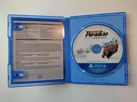 Burnout Paradise Remastered PS4 Game