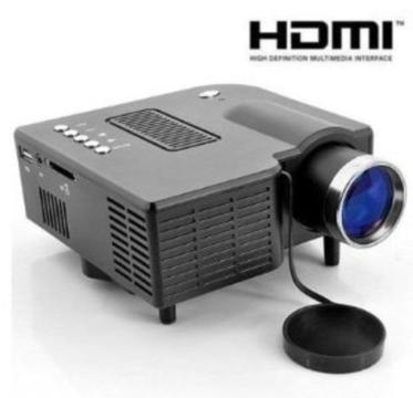 Brand New Mini HDMI LED projector/Support computer TV USB SD