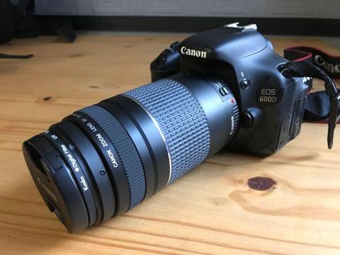 Canon 600D + extras