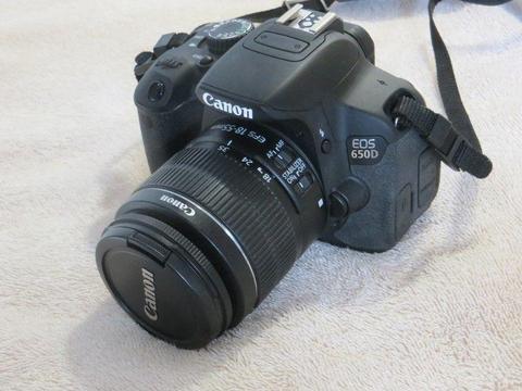 Canon EOS 650D Camera