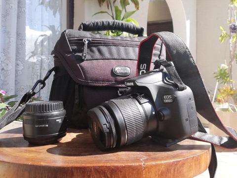 Canon 1300d and accessories