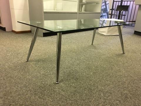 Glass coffee table for sale