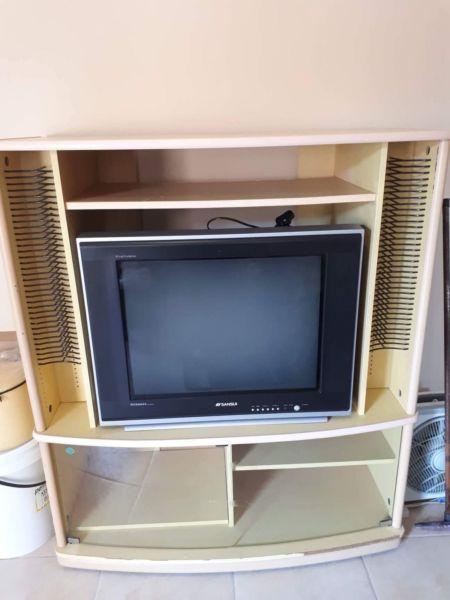 TV & Cabinet for sale