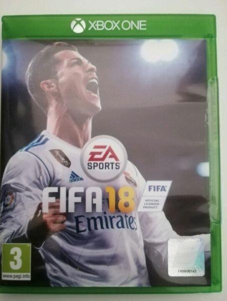 Xbox one FIFA 18 to swap