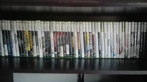 Xbox 360 with 50 original games