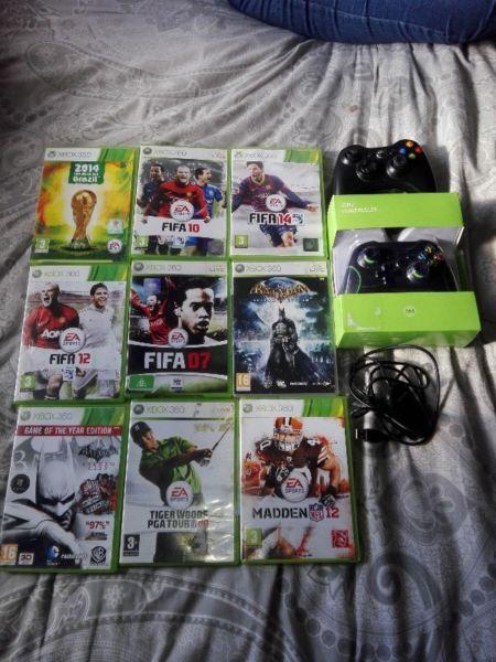 Xbox 360 Games+Controller