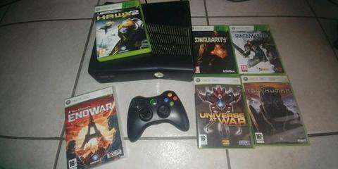 Xbox 360 with 6 games R1500