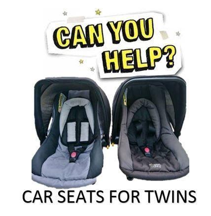 CAR SEATS needed for twins - can you help?