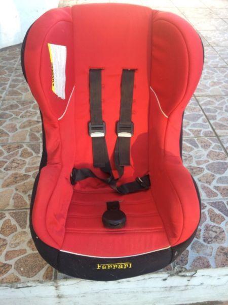 Ferrari baby car seat