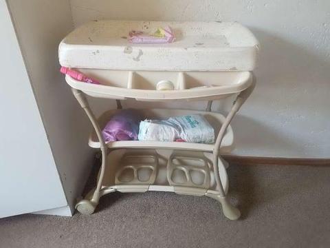 Baby Changing Station and bath