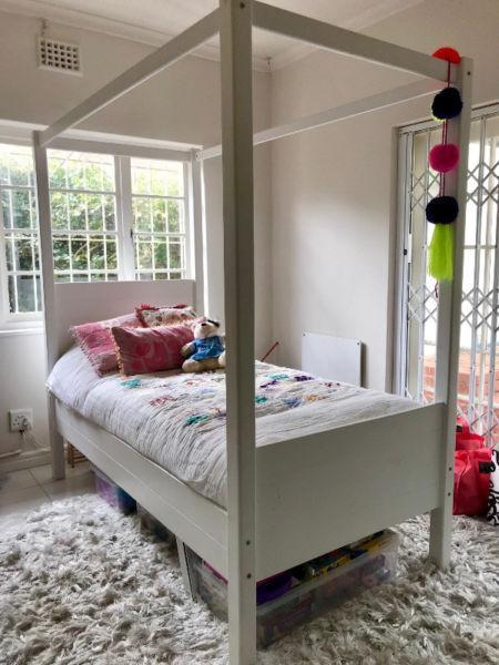 child's single bedframe and mattress Urgent