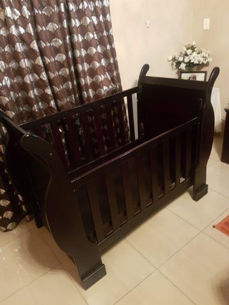 Sleigh Cot For sale