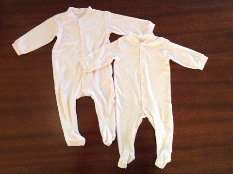 Girls 3-6months & 6-12months Baby Grows
