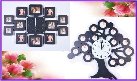 Gift Ideas! Designer Wall Clock & Photo Frame!!! Tress Style Sentimental Pics!