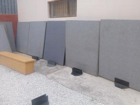 PARTITION DIVIDERS WITH METAL STANDS FOR SALE R180 EACH