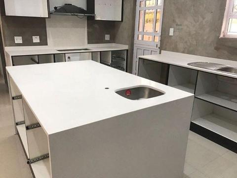 Granite tops / quartz kitchen tops and modern customised kitchens