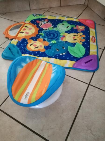 Lamaze tummy time play mat