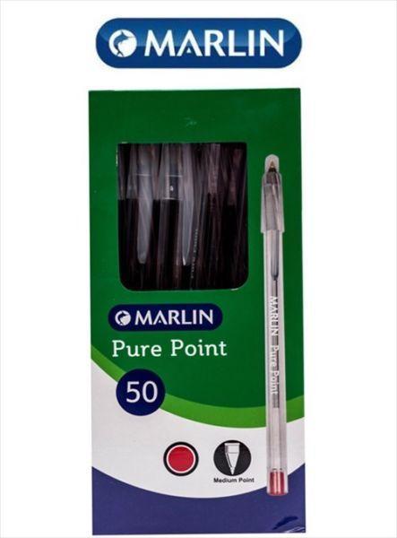 Marlin Pure Point Transparent 50's Red. PEN