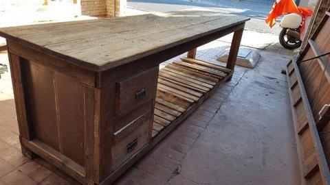 Retro rustic table