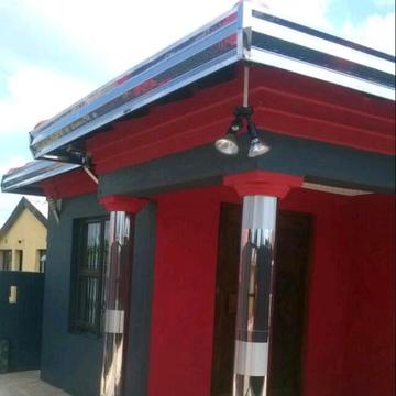 Gutters stainless steel,Pillars cover &Stand numbers stainless steel
