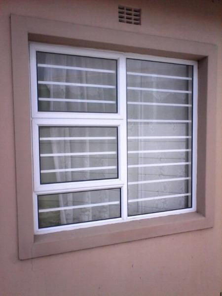 Burglar proofing for aluminium windows. 20% discount for September