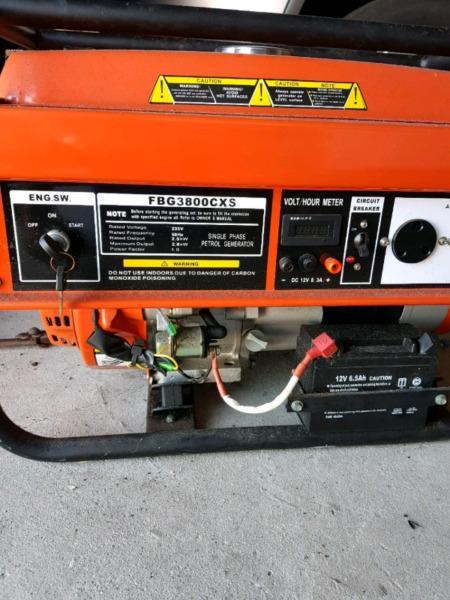 Generator for sale. Barely ever used