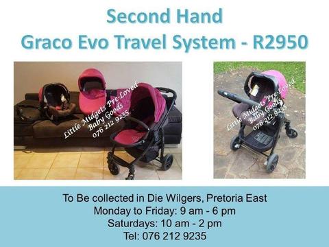Second Hand Graco Evo Travel System