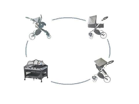 HELLO BABY 3in1 Travel System+ Tiffany Lux combo for sale