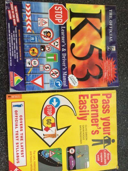 BOOKS K53 Test Learner's and Driver's Licence books