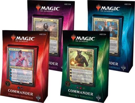 Magic the Gathering TCG / Trading Card Game: Commander 2018 Decks (New)