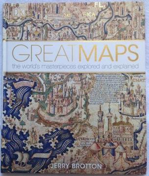 GREAT MAPS - the world's masterpieces explored and explained - Jerry Brotton - Hardcover