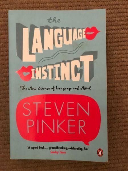 Language Instinct by Steven Pinker (Psychology)
