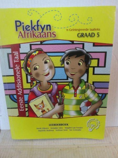 Piekfyn Afrikaans;Eeerste Addisionele Taal;Leerdersboek;Graad 5