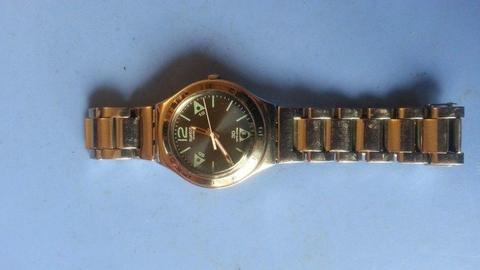 SWATCH IRONY 30 DATE ZONE R550