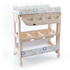 Bath unit +camp cot + high chair + walking ring For sale