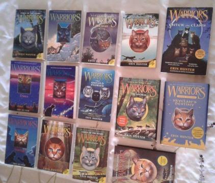 Warriors by Erin Hunter and other books for sale!