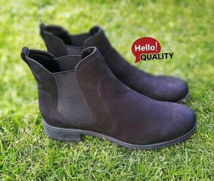 Brand New Genuine Suede Leather CVLA Pill on boots