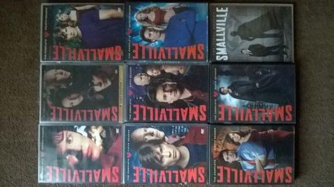 SMALLVILLE TV SERIES ORIGINAL! BOXSETS,THE COMPLETE SERIES!!! SEASONS 1-10 !OVER 65DISCS!!ALL EPS!!!
