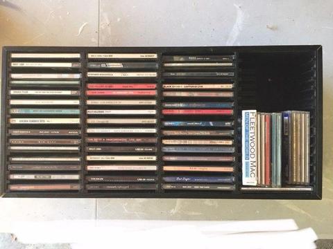 60 CD box with CD's