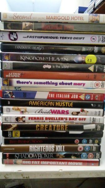 DVDS FOR SALE