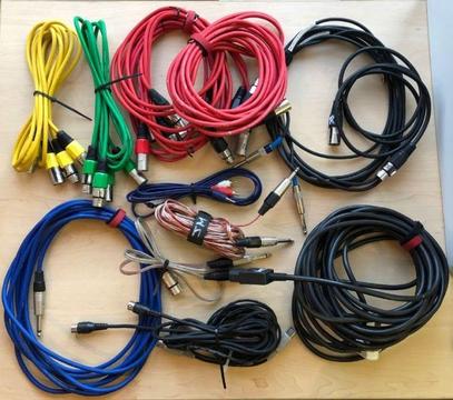 Music and Recording Studio Cables