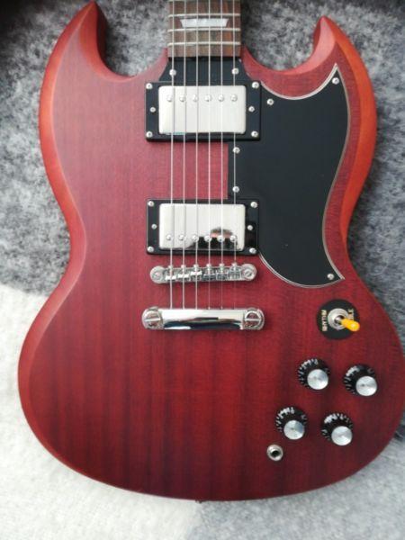 Epiphone SG mint with new Proline Tuffbag
