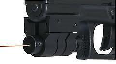 NC STAR Pistol And Rifle Tactical Laser with Weaver Mount - Picatinny mount