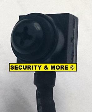 SPY CAMERA - PIN HOLE CCTV CAMERA WITH MIC - LOOKS LIKE A SCREW 650 TVL