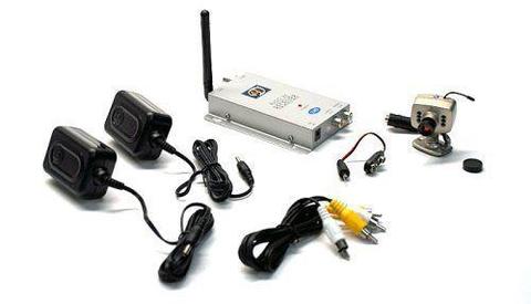 Wireless Camera and receiver-Spycam