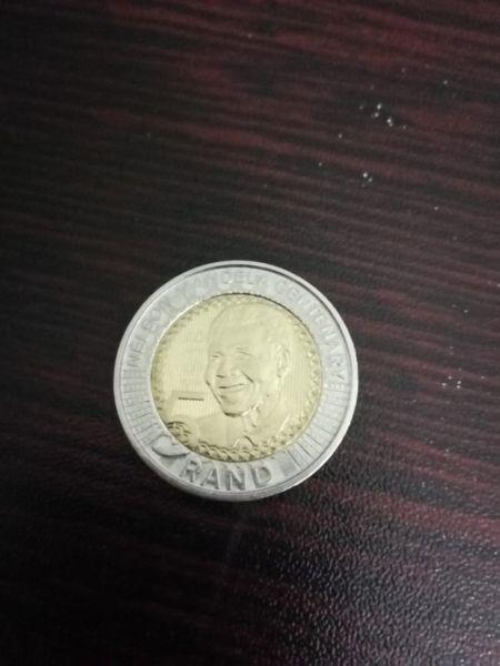Nelson Mandela R5 coins for sale