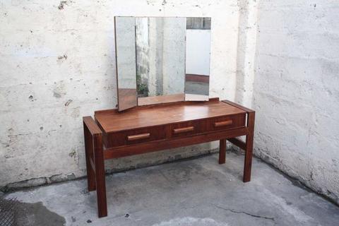 1970’s Kiaat Dressing table mirror cabinet