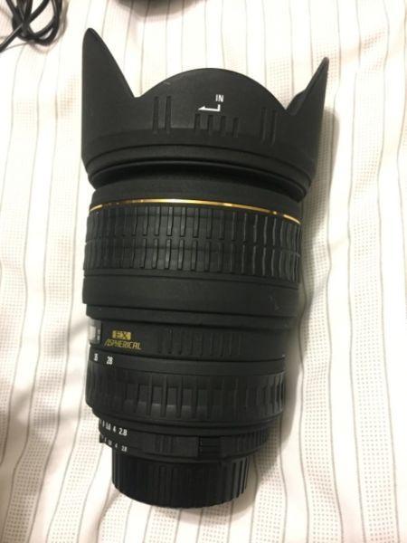 Sigma 28-70mm F2.8 EX Aspherical Lens (Nikon mount)